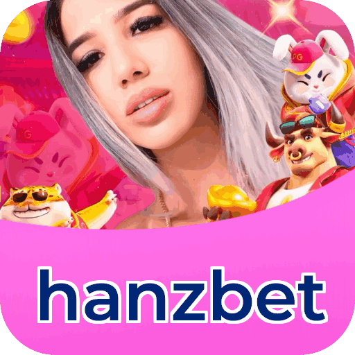 Interface do aplicativo hanzbet mostrando jogos disponíveis no iOS e Android